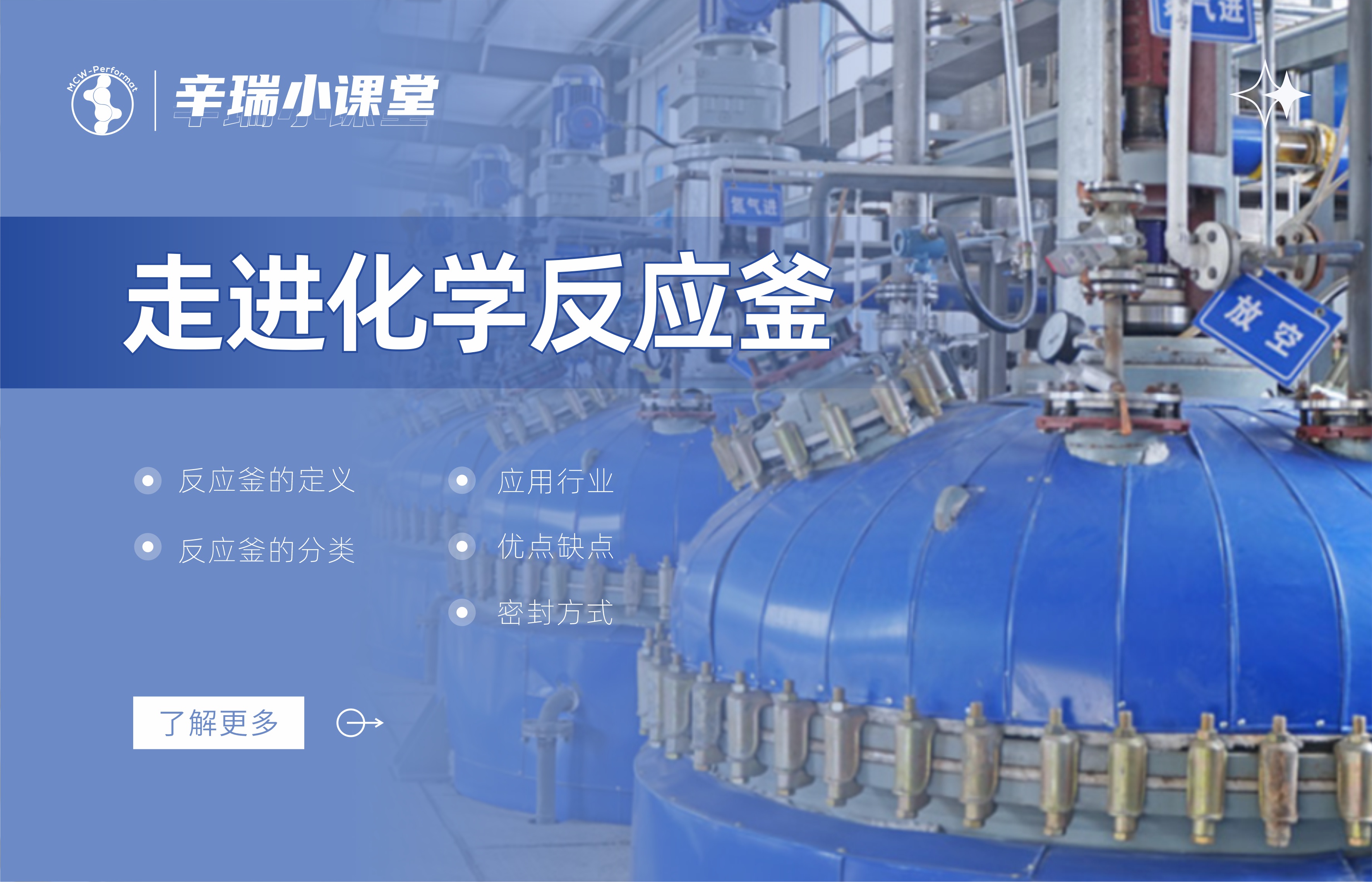 走進(jìn)化學(xué)反應(yīng)釜